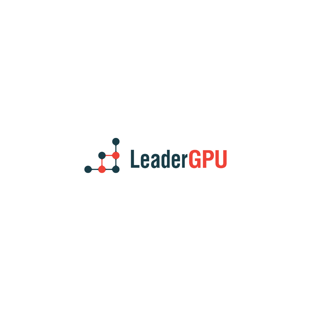 Het is een logo voor een bedrijf genaamd leader gpu.