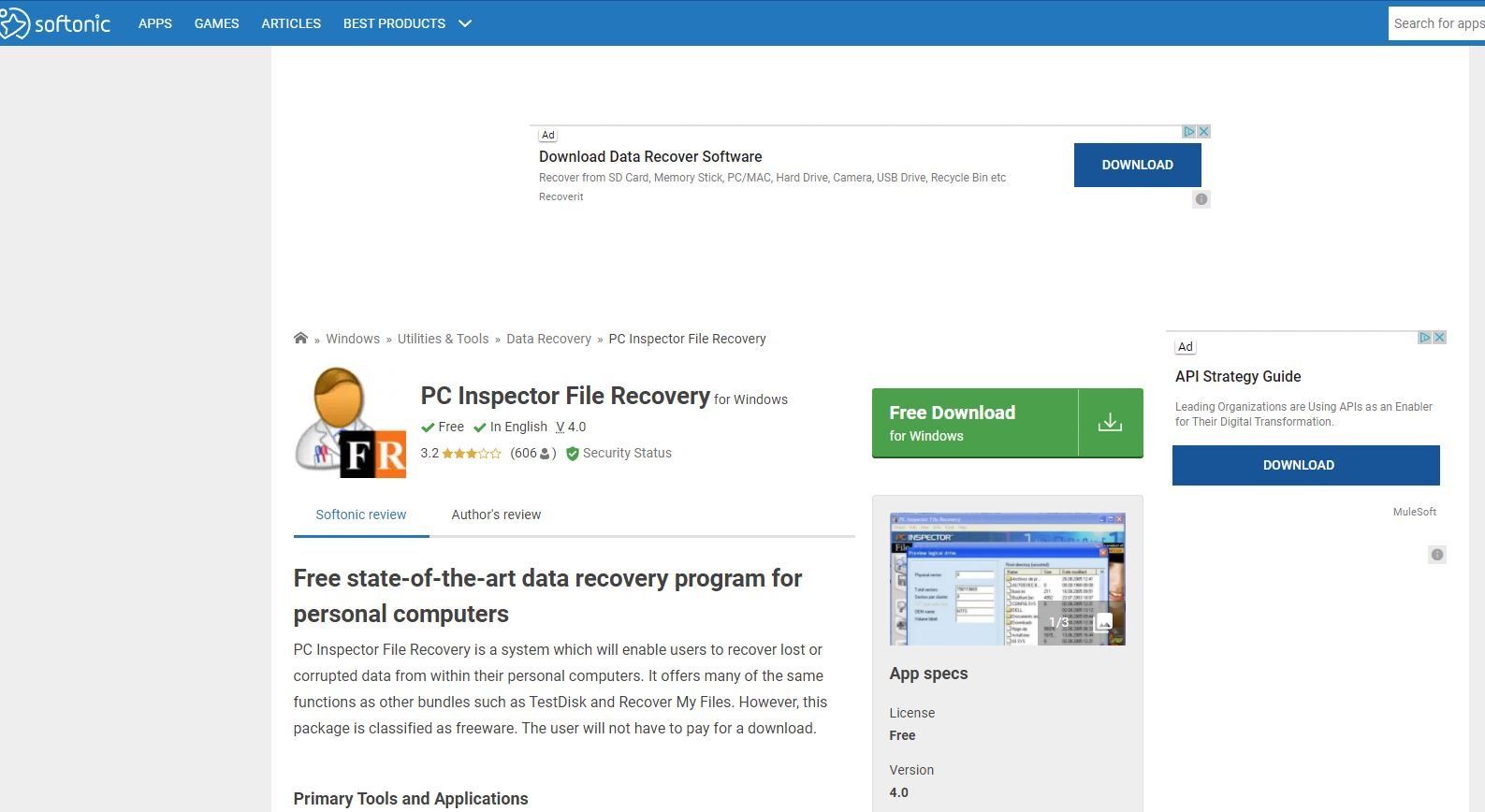 PC Inspector File Recovery