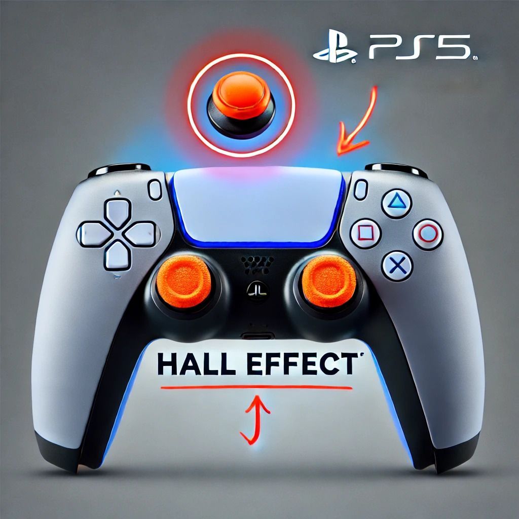 PS5 Hall Effect Joysticks
