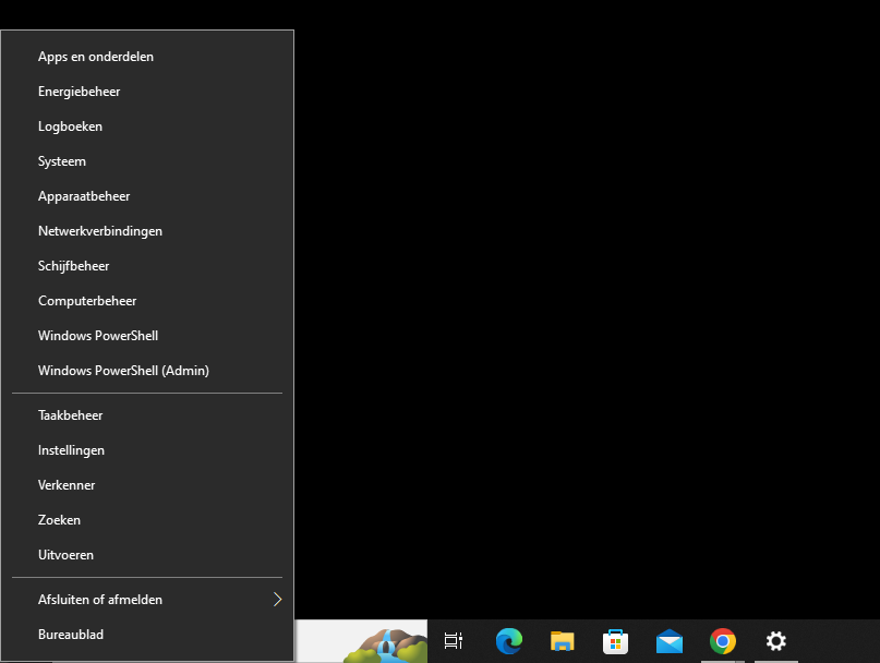 Windows 10 bureaublad