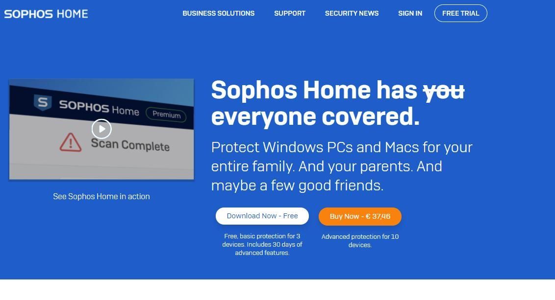 Sophos Home