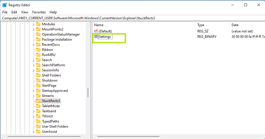 Windows 11 Regedit