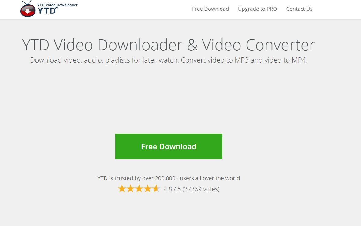 YTD Video Downloader