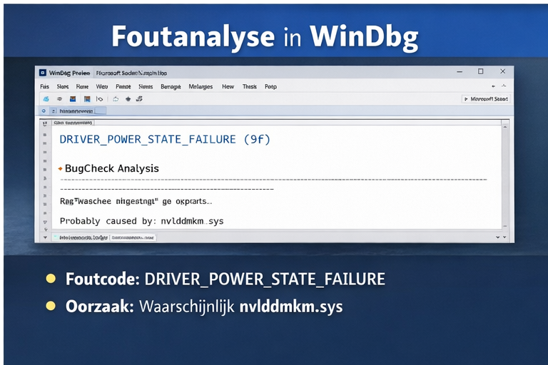 WinDbg foutanalyse