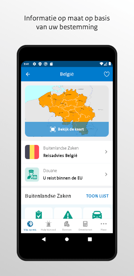 Douane Reisapp