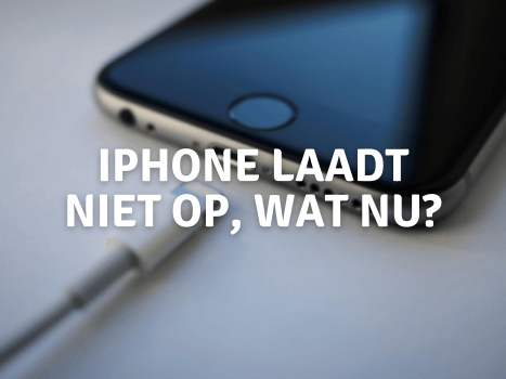 iPhone laad niet meer op