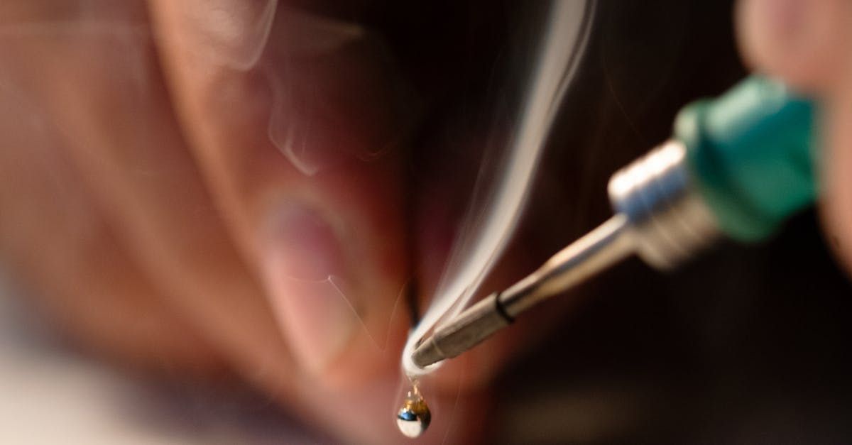 Welk soort tin gebruik je tijdens het microsolderen?