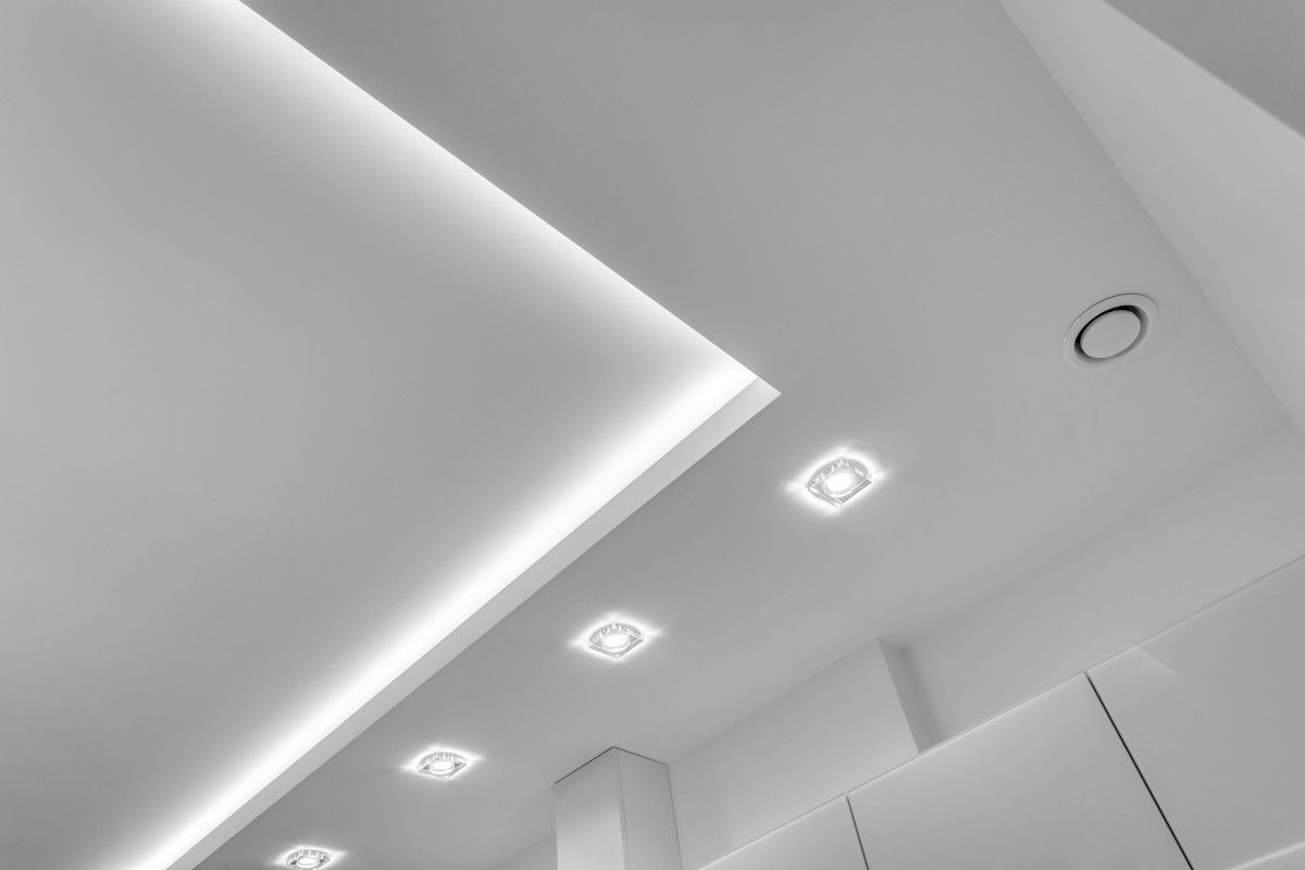 Recessed lighting installed by professional electricians