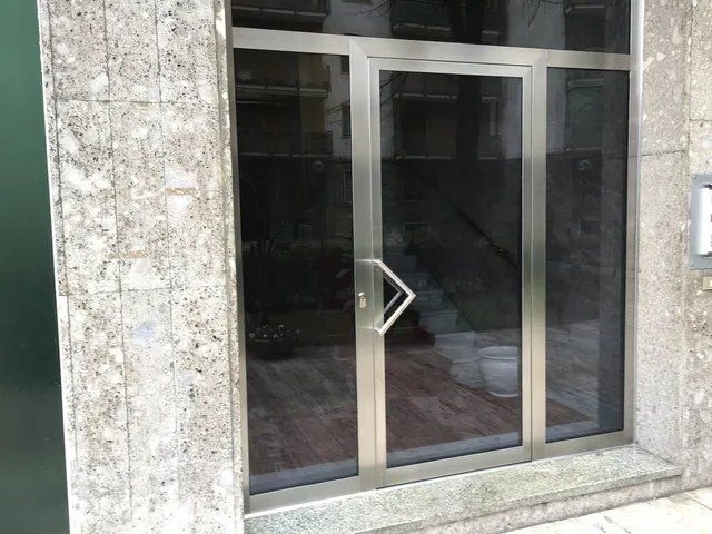 Portone in acciaio
