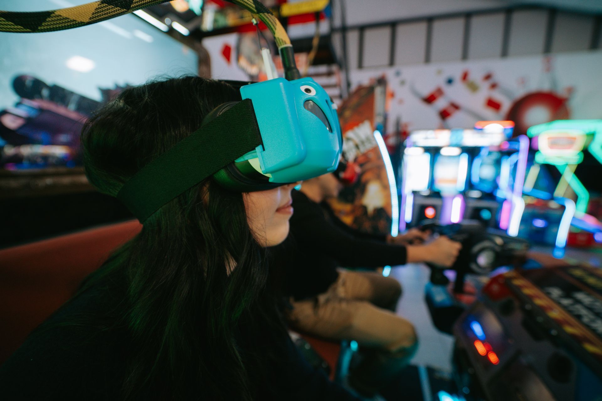 Sala giochi con VR