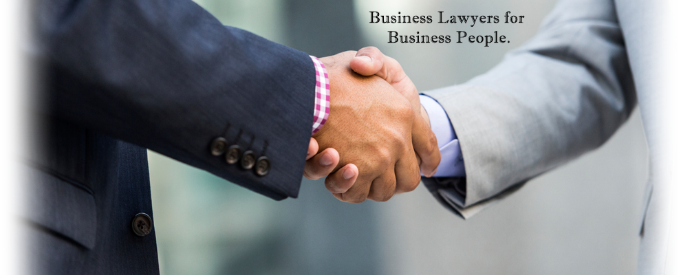 Handshake between two business