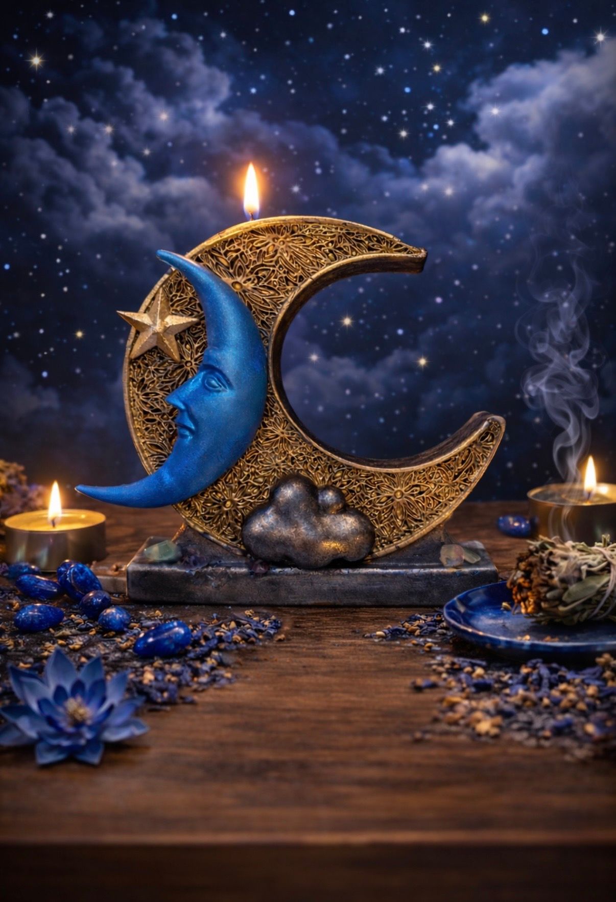 Celestial Veil Moon