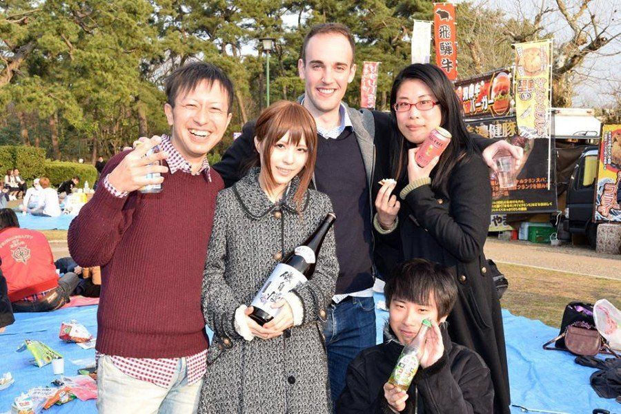 お花見 Potluck Party@鶴舞公園