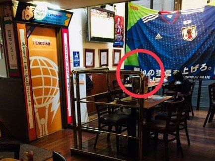 English Table at Shooters
