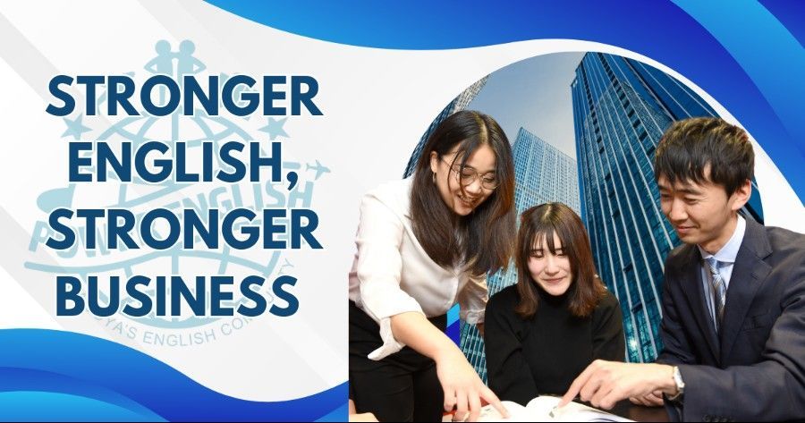 流暢な英語で、ビジネスに成功を