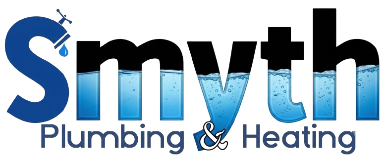 Smith Plumbing & Heating logo in blue and black text