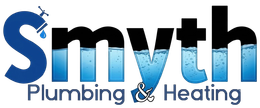 Smith Plumbing & Heating logo in blue and black text