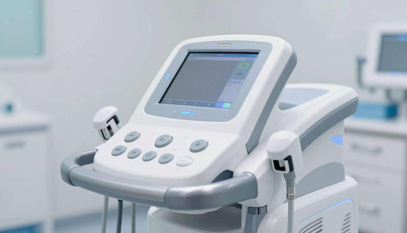 Modern medical equipment for vein procedures