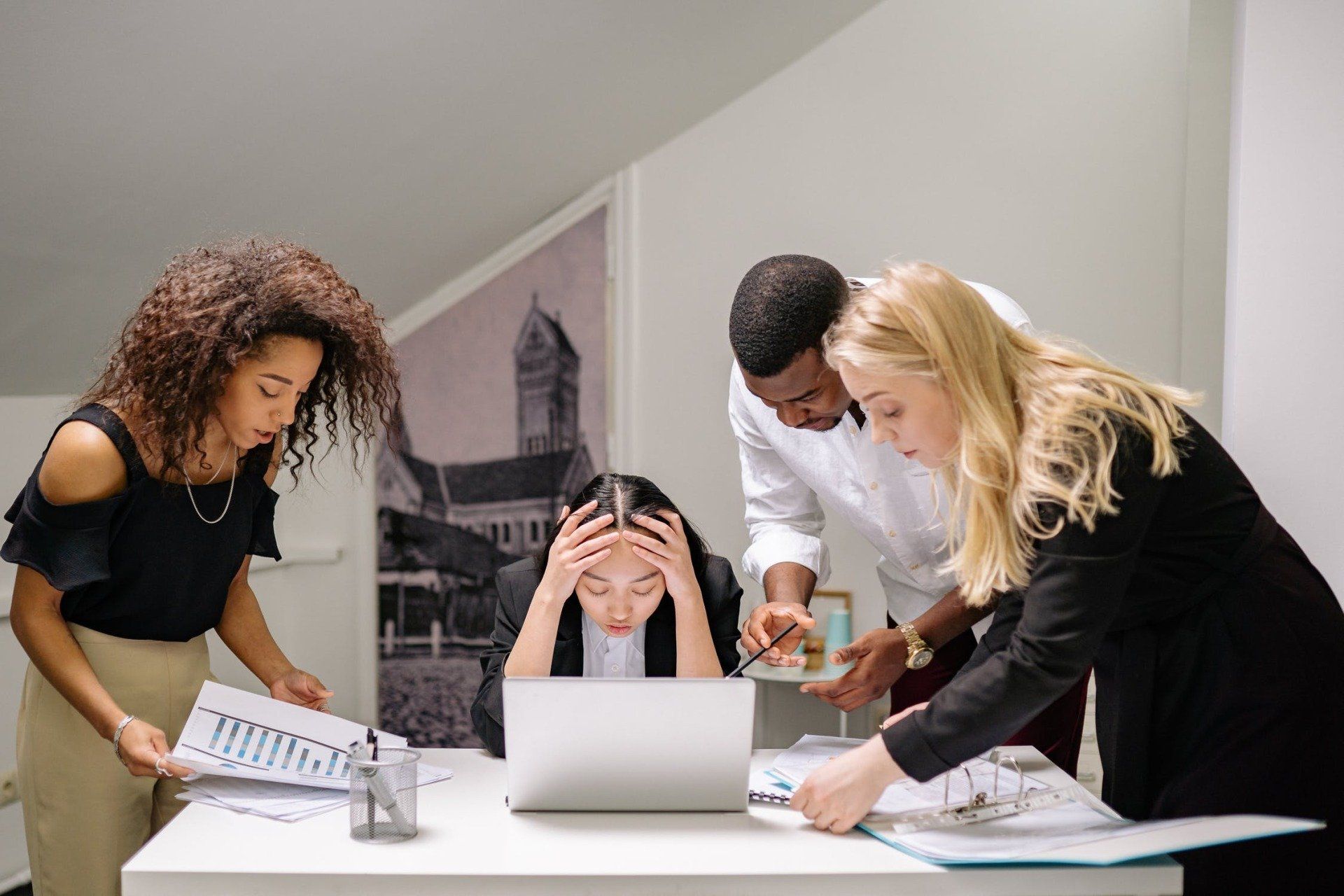 Conflict taking place at work