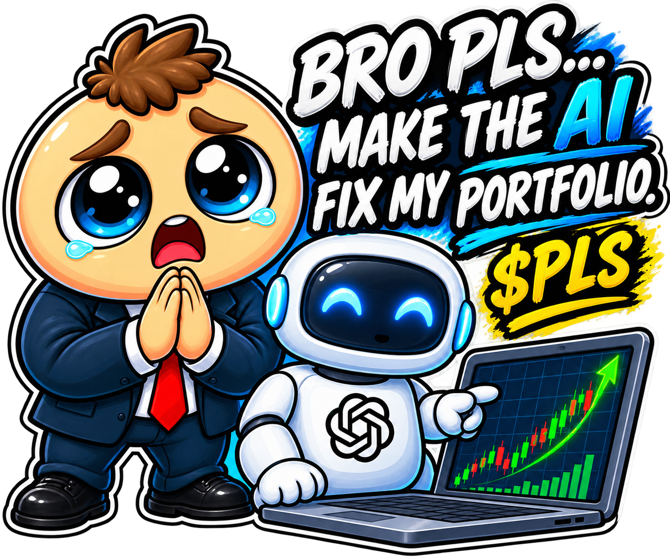 Bro asking the AI to fix his portfolio