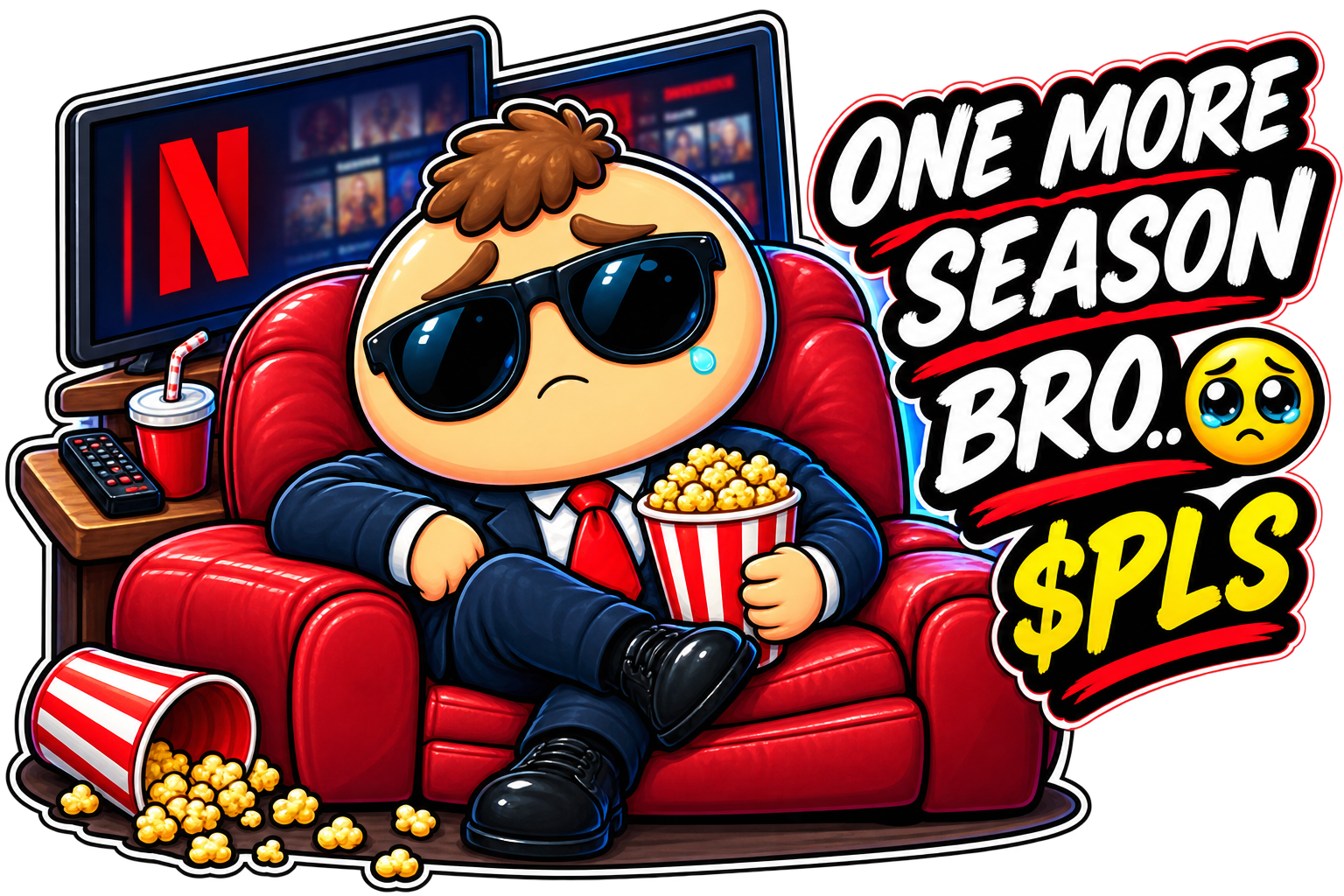 Bro begging for one more season of a cancelled show