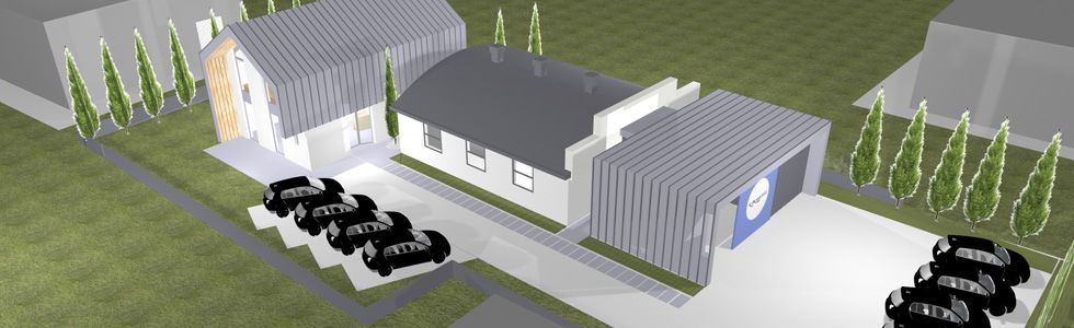 rendering nuovi uffici