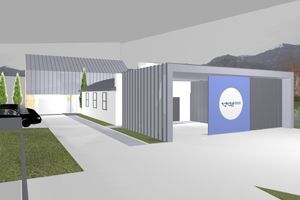rendering nuovi uffici