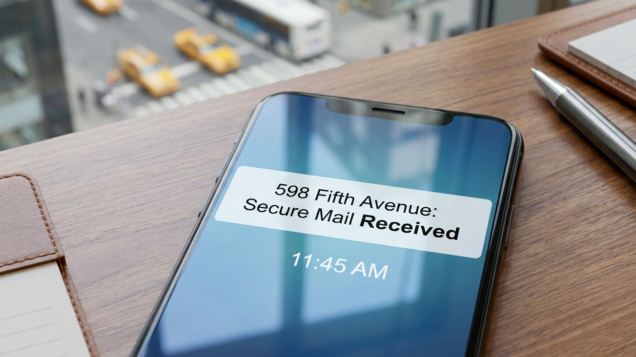 Clear Virtual Office Secure Mail Notification