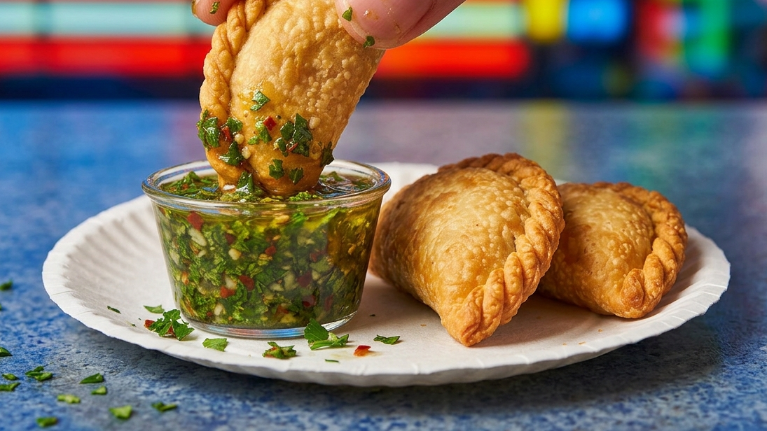 Evening Festivities and Global Cuisine in Times Square