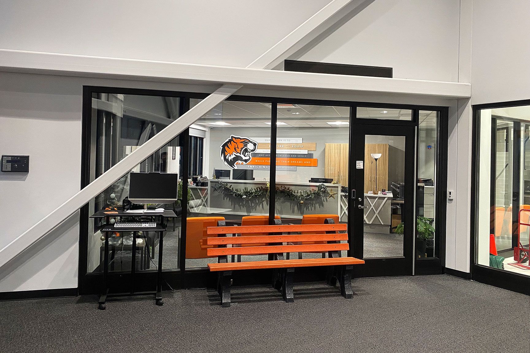 Warsaw HS office