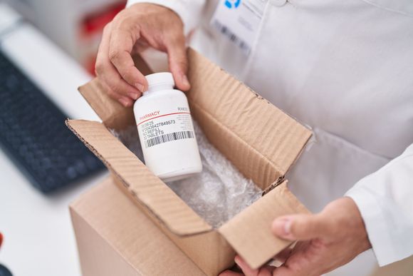 Distributore della farmacia