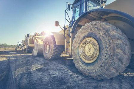 Heavy-duty Vehicles Parked in a Row — Verification of Competency Port Stephens