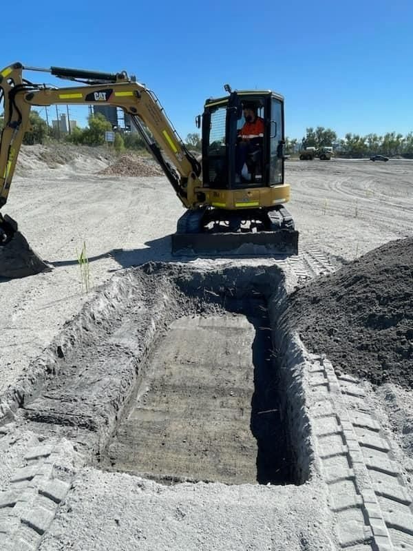 Excavator Works in Progress — Verification of Competency Mid North Coast