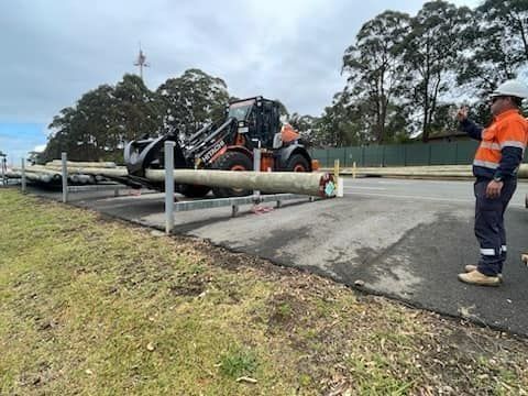 Truck Working with Logs — Statement of Attainment Muswellbrook