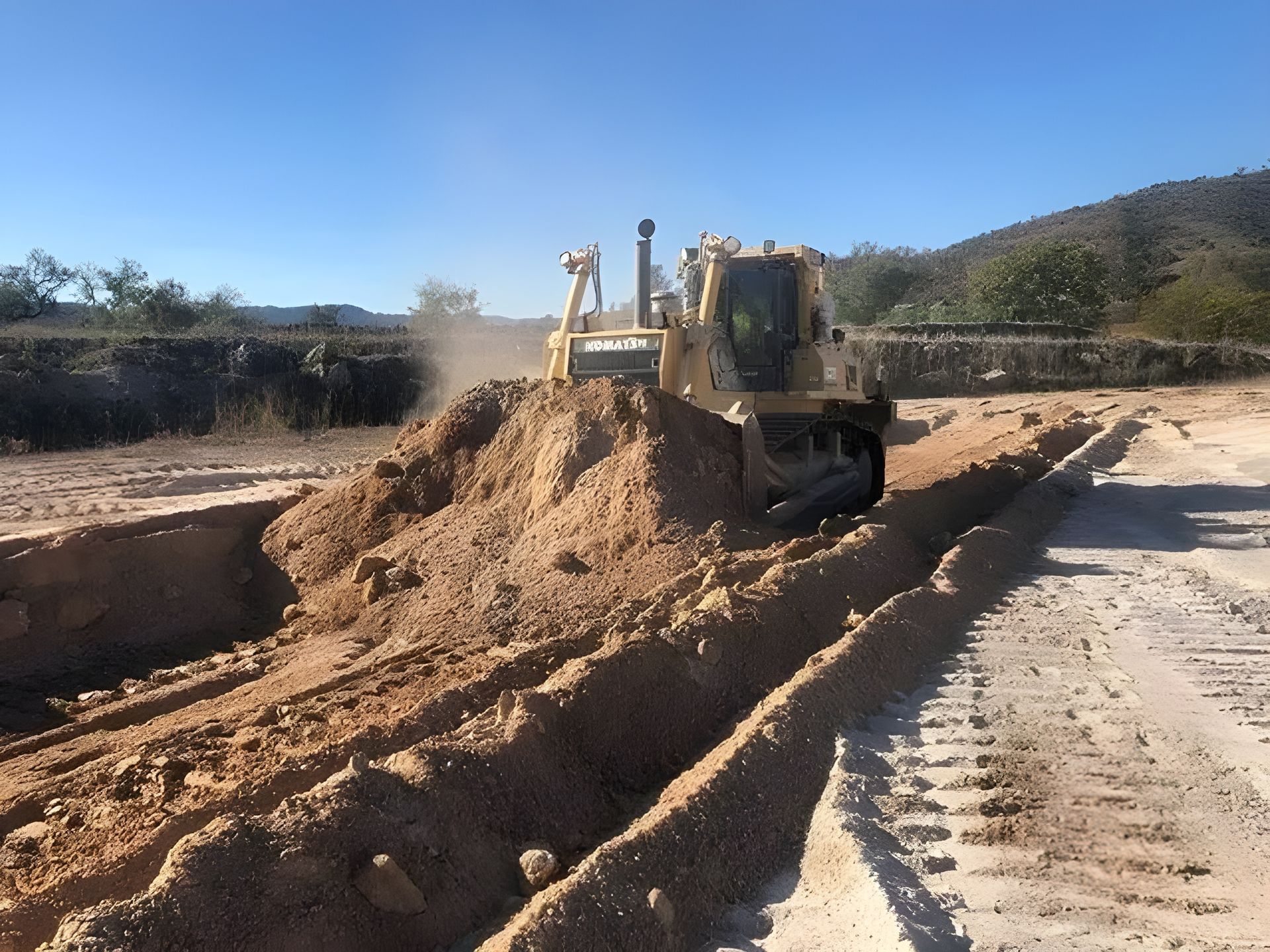 Bulldozer Clearing Land — Verification of Competency Central Coast