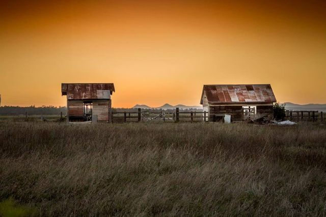 Old Sheds On Farmland In Muswellbrook — Plant Operator Courses Near Me In Australia