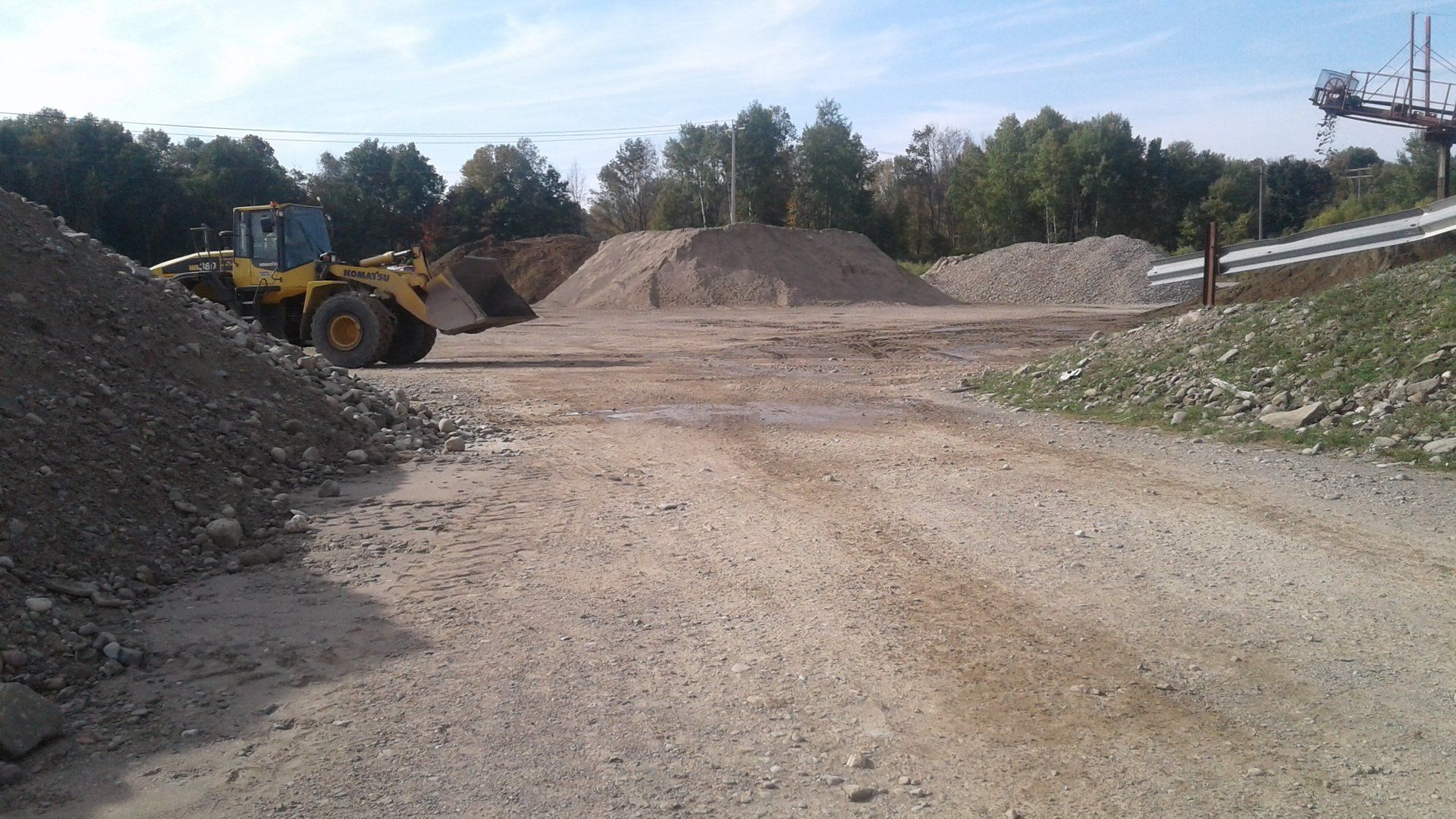 dirt and sand hauling