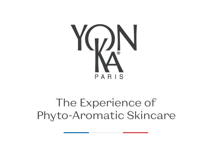 Logo for Yonka Paris skincare brand with text