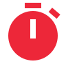 Un cercle rouge avec une lettre i blanche à l'intérieur.