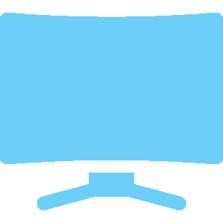 Light blue smartphone with a cracked screen.