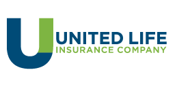 United Life Insurance Company logo with blue and green stylized “U” and text on white background