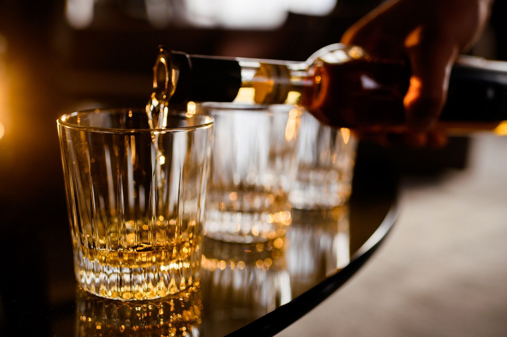 Bartender Pouring Alcohol