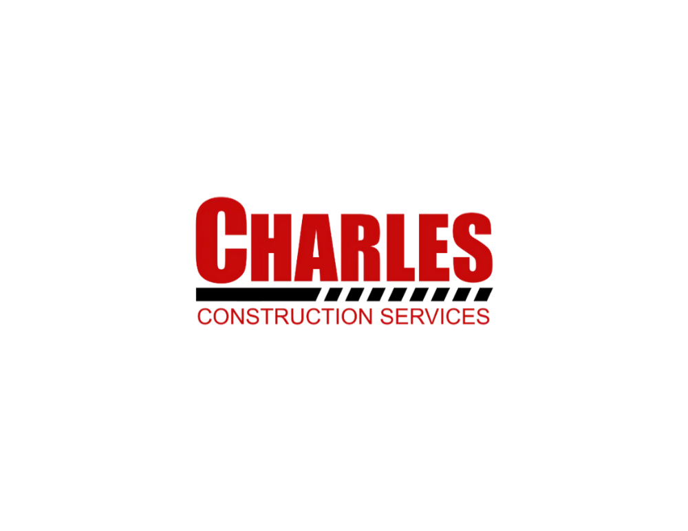 Red Charles Construction Services logo on a white background