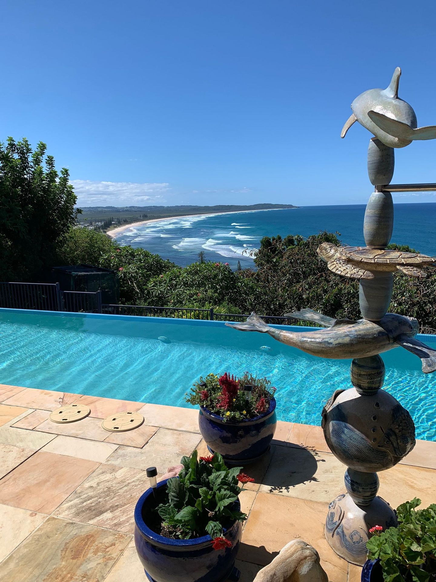 Modern Infinity Pool— Pool Shop in East Ballina, NSW