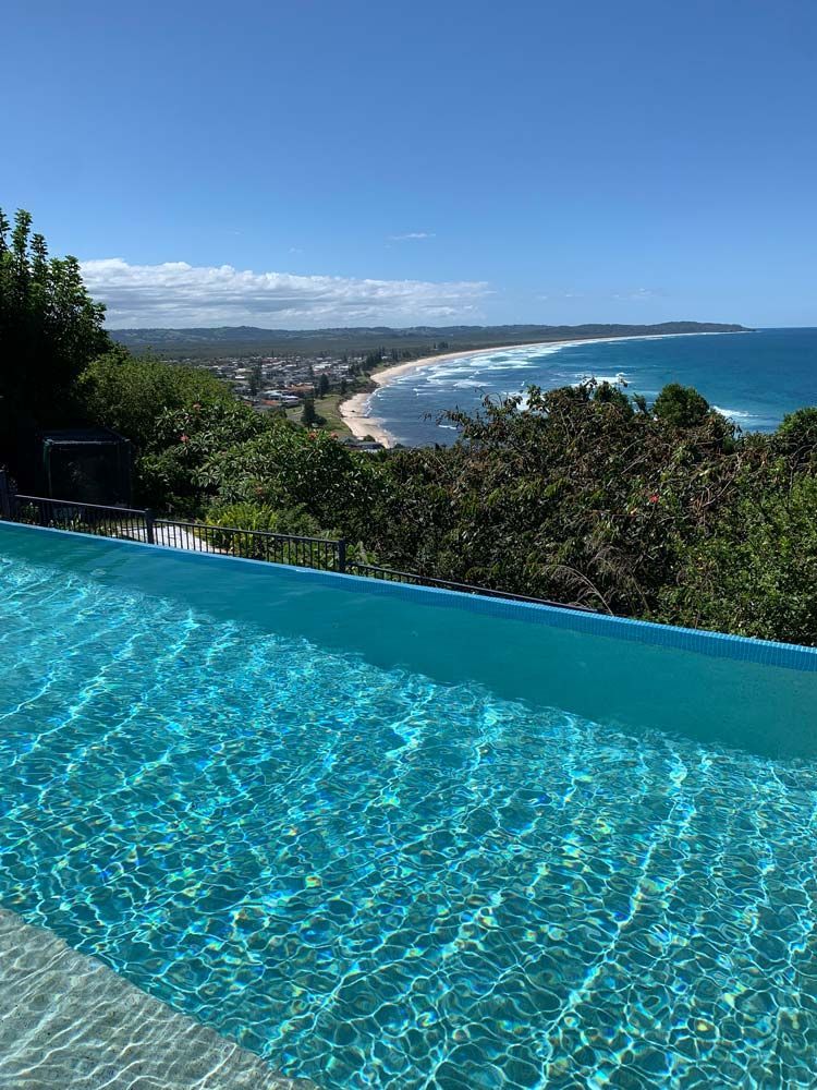 Pool with a View Overlooking the Ocean — Pool Shop in East Ballina, NSW