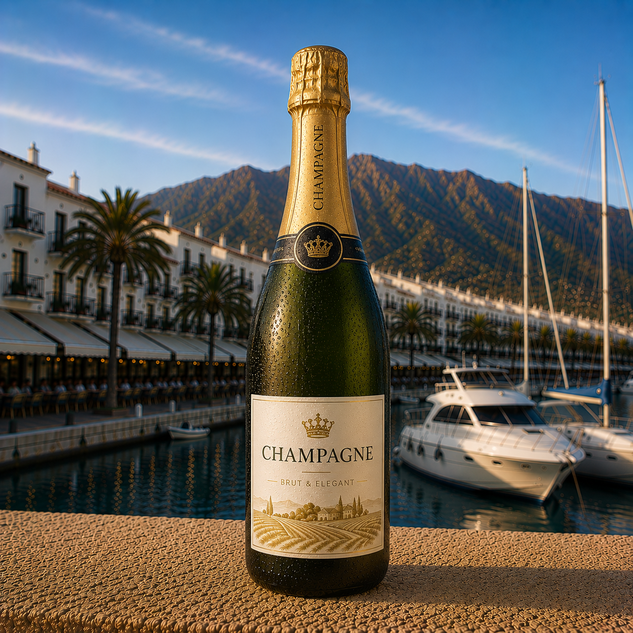 Bottle of Champagne product