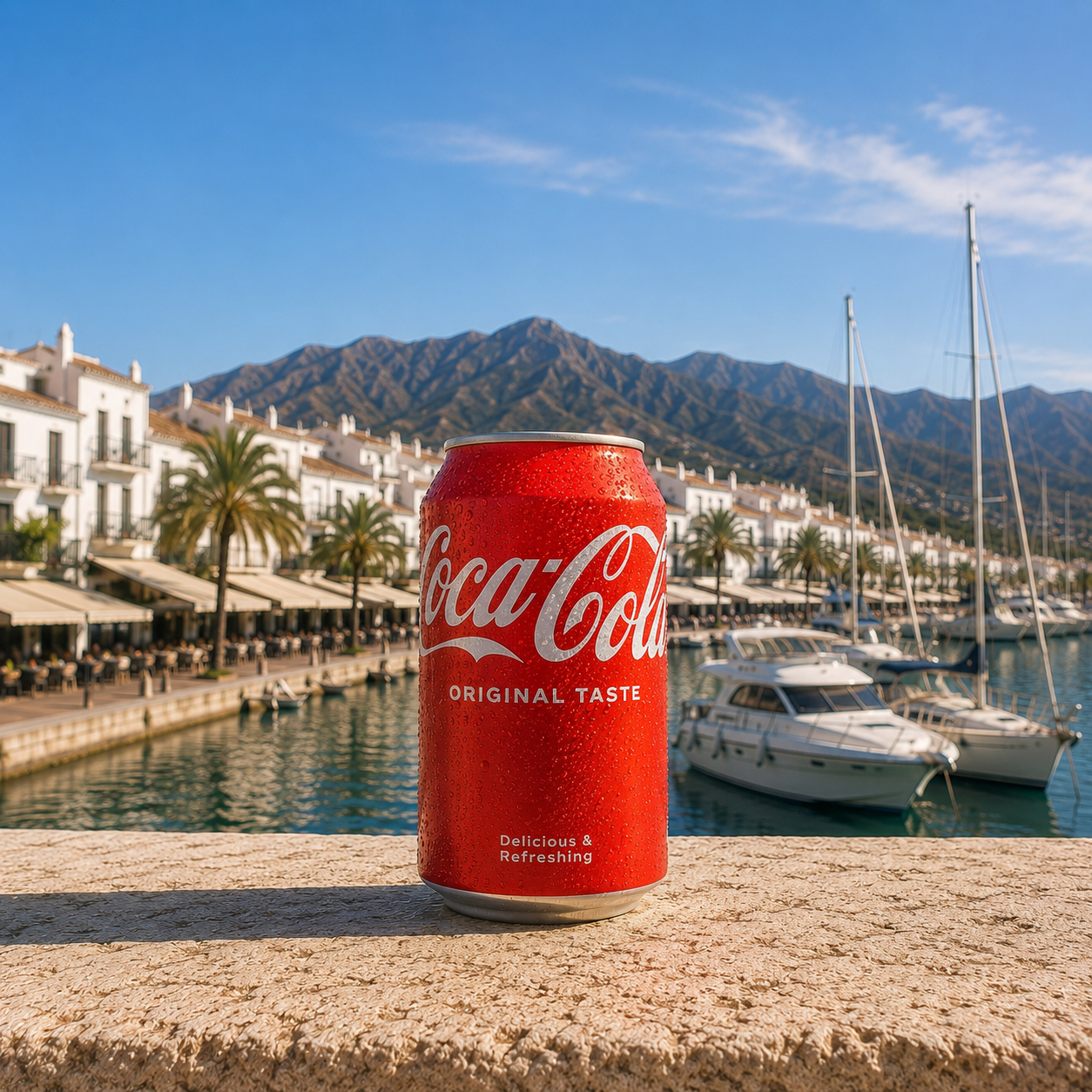 Can of Coca Cola - menu - Shoarma la Marina