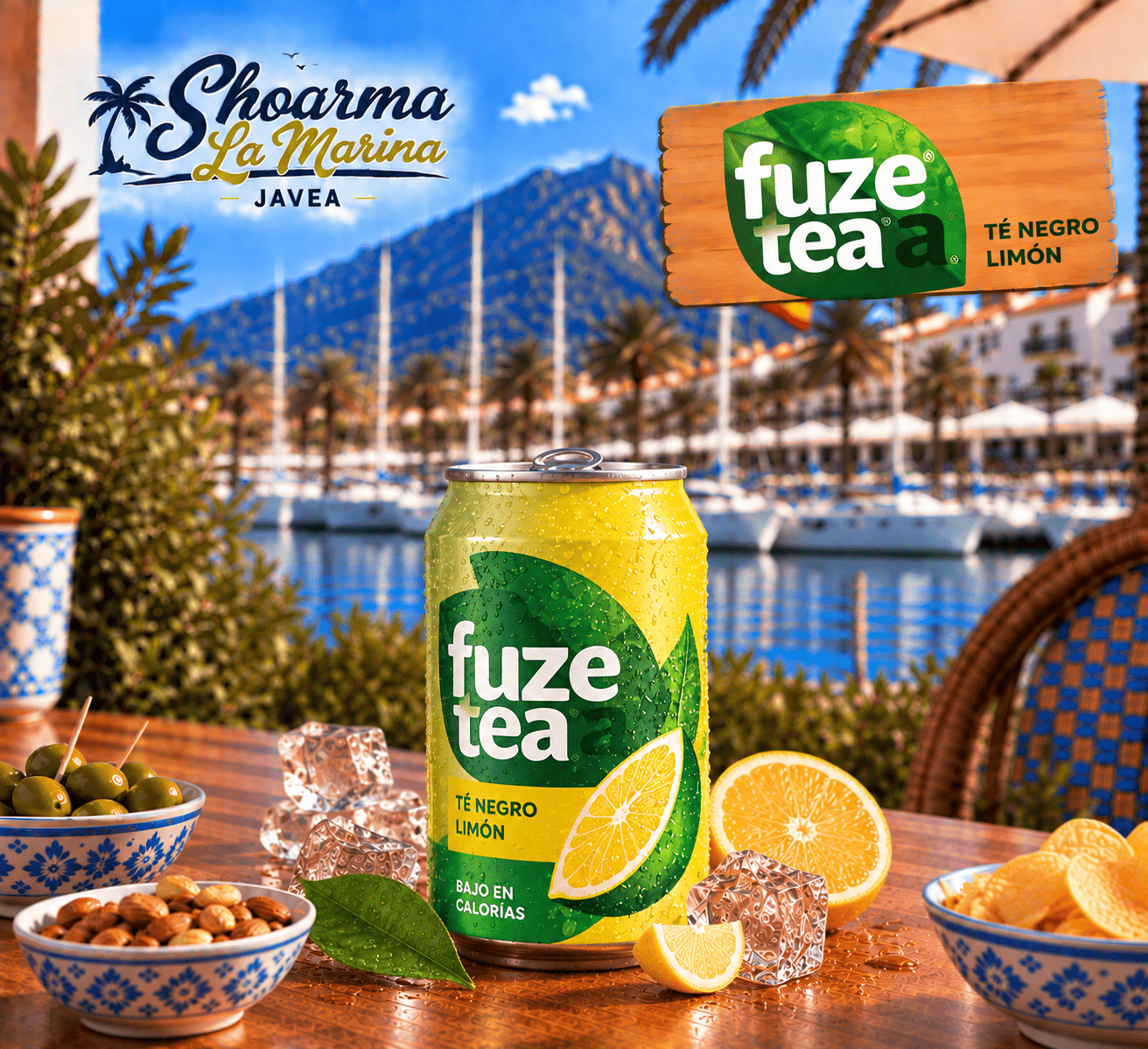 Can of Fuze Tea