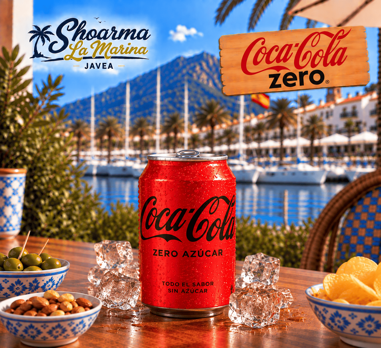 Can of Coca Cola Zero