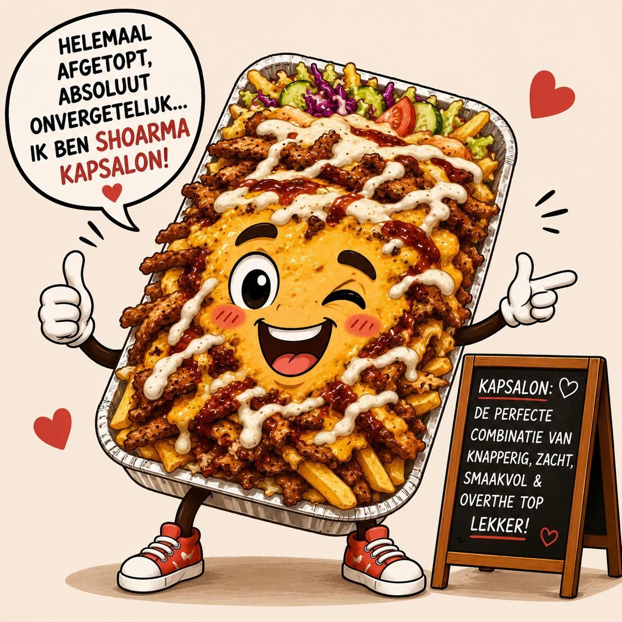 De lekkerste Kapsalon bij Shoarma la Marina Javea